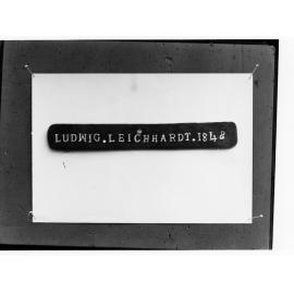 Sign - Ludwig Leichhardt - 1848