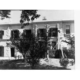 Exterior of Government House During Renovation