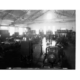 Engineering and water supply, pumping machine  - Glenelg Sewerage Treatment Works