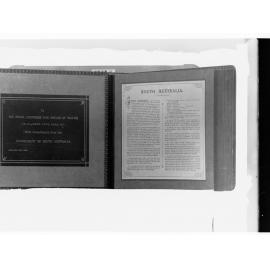The Album presented to the Prince of Wales by the Royal Geographical Society - album is opened at one of the pages