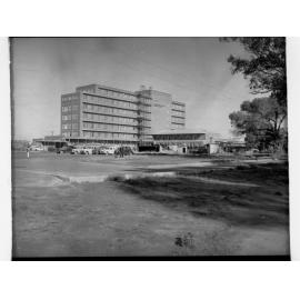 Queen Elizabeth Hospital During Construction
