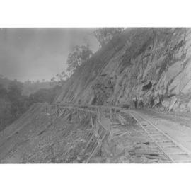 Construction of Torrens Gorge Road
