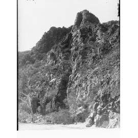 Cliff near Parlana Hot Springs, Flinders Ranges
