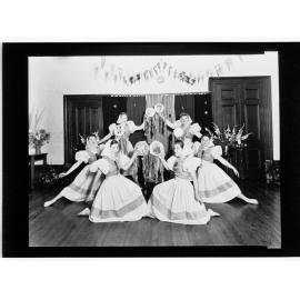Children's Welfare Department - young women dancing in costume