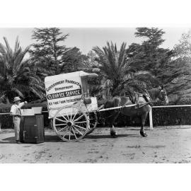 Cart used for Clear Ice Service