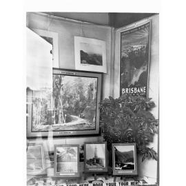 Window display promoting Queensland - Queensland Government Tourist Bureau