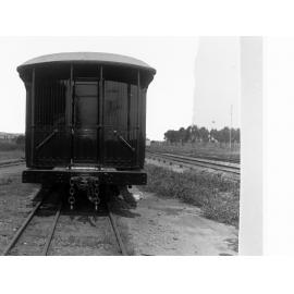 Back View of a Railway Carriage