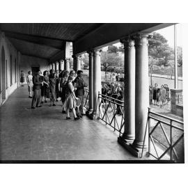 People on the Verandah of the Adelaide Teachers College