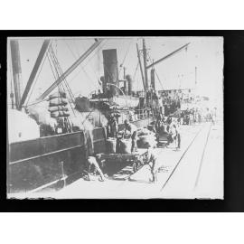 Salt being loaded at Edithburgh
