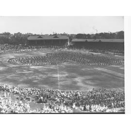 School children's pageant - Adelaide Oval for state centenary