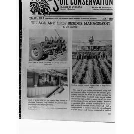 Front page of Soil Conservation Newspaper