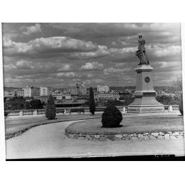 Light's Vision Showing Colonel William Light's Statue at Montefiore Hill
