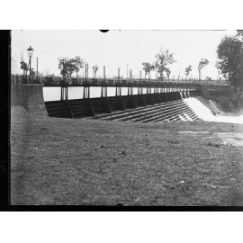 River Murray view showing a lock