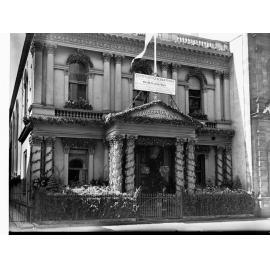 Goldsbrough Mort Building - King William Street decorated for State centenary