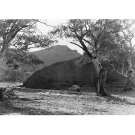 Automobile at The Gap in Central Australia