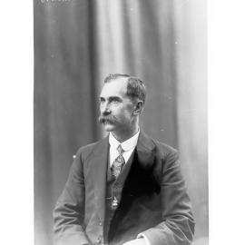 Portrait of an unidentified man