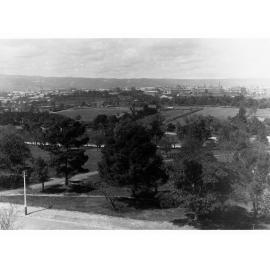 Adelaide Viewed From North Adelaide Showing Parklands