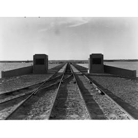 Goolwa Barrage showing plaques