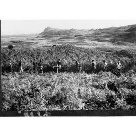 Men Reaping Field