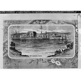 Port Adelaide, 1848  - Sketch - Presented 1890 by the South Australian Company through Sir E T Smith, KCMG