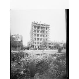 Construction of the Verco Building - North Terrace