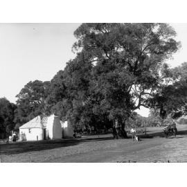 Rural View showing house, women near house