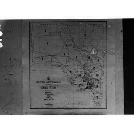 Map of South Australia - natural regions geology topography soil, rainfall, water supply