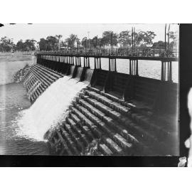 River Murray showing lock