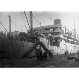 Ship at Outer Harbour