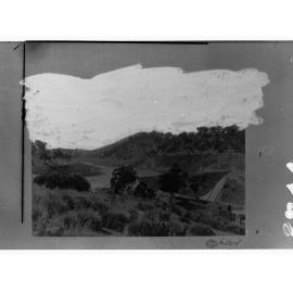 Beetaloo Reservoir - trees on a hill near dam