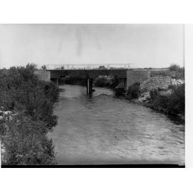 South East Drainage showing bridge