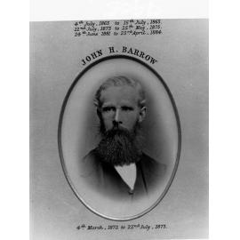 Portrait of John H. Barrow (copied for the Premiers Department September 24 1934)