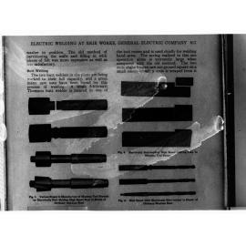 Tools built up by electric welding - General Electric Co. (from page in a book)