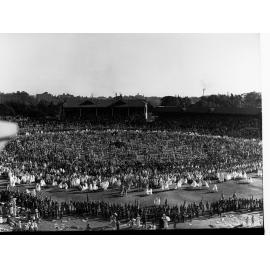 School children's pageant - Adelaide Oval for state centenary