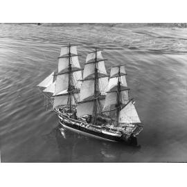 Model of the HMS Buffalo taken at Glenelg