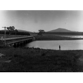 Warren Reservoir Showing Mount Crawford in the Distance