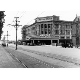 Adelaide Railway Station North Terrace View