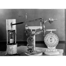 Three different scales used in scientific experiments to ensure correct measurements