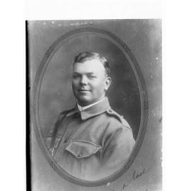 Portrait of a unknown soldier