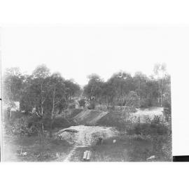 Happy Valley Waterworks - pipetrack for the outlet main