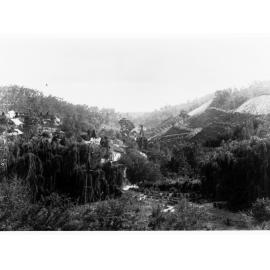 Mount Lofty Ranges showing windmill