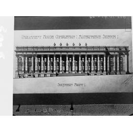 Alternative sketch of Parliament House by C. E. Owen Smyth