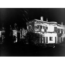 Government House Illuminated for Visit of Duke of Gloucester