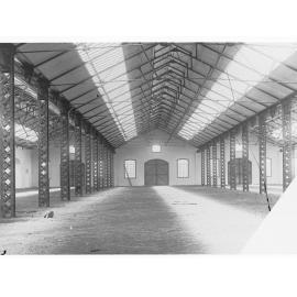 Islington Railway Workshops - showing interior