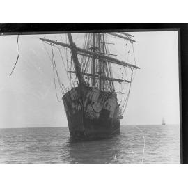 Wonga Shoal Wreck. Ship Dimsdale responsible for the wreck