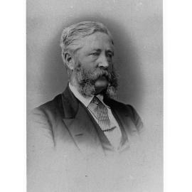 Portrait of Capt H Douglas - Collector of Customs,1858-1870