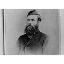 Portrait of A H D Tolmer  - early pastoralist