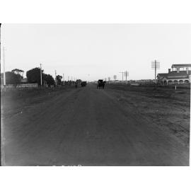 Portion of the Glenelg Main Road, now being repaired (Plate 1 - Local Government Department, First Annual Report 1917-18)