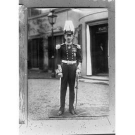 Governor Sir Henry Lionel Galway - in uniform holding sword