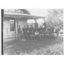 Engineering and surveying staff - Happy Valley Project, 1892